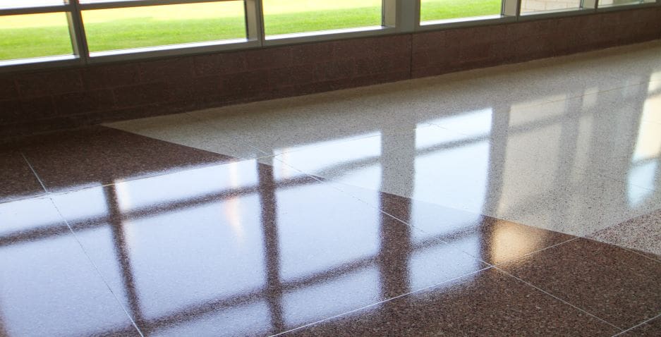 Ultra Durable Technologies EPIC on terrazzo